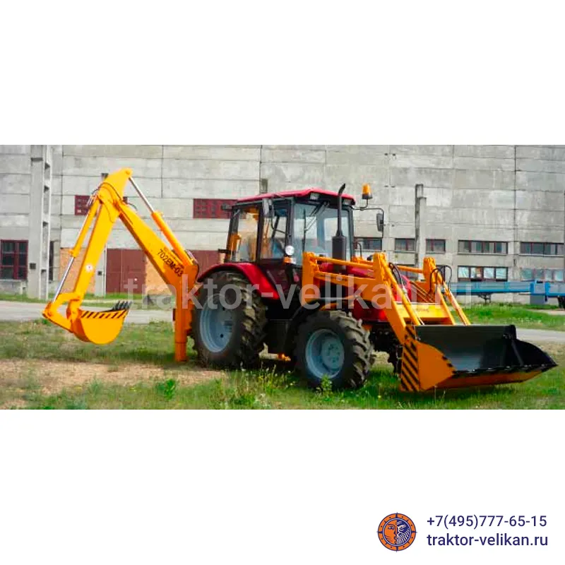 Экскаваторы-погрузчики Амкодор 702ЕМ, 702ЕМ-01 и 702ЕМ-03