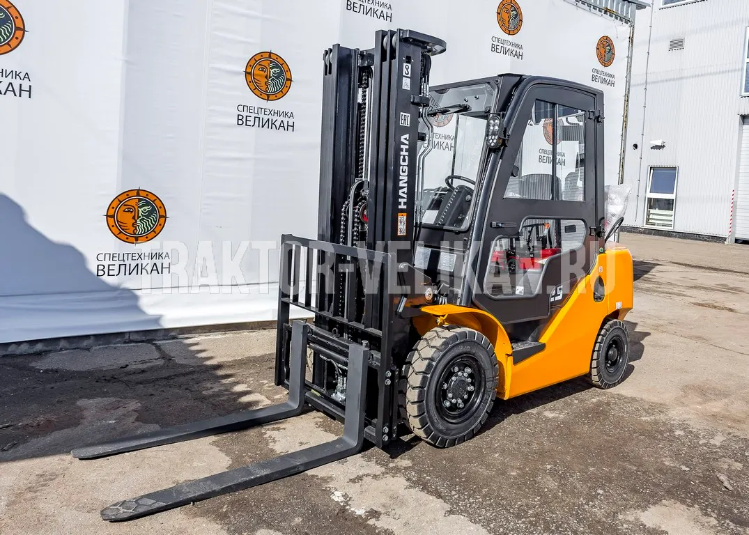 Бензиновый погрузчик Hangcha CPQD25-XW21F (c кабиной и ГБО)