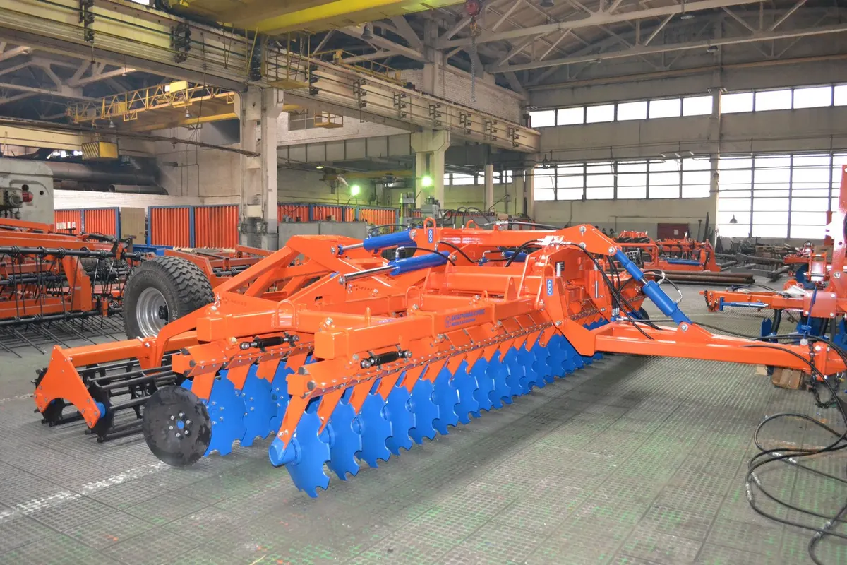 Борона дисковая складная полупрцепная БДС-6х2П